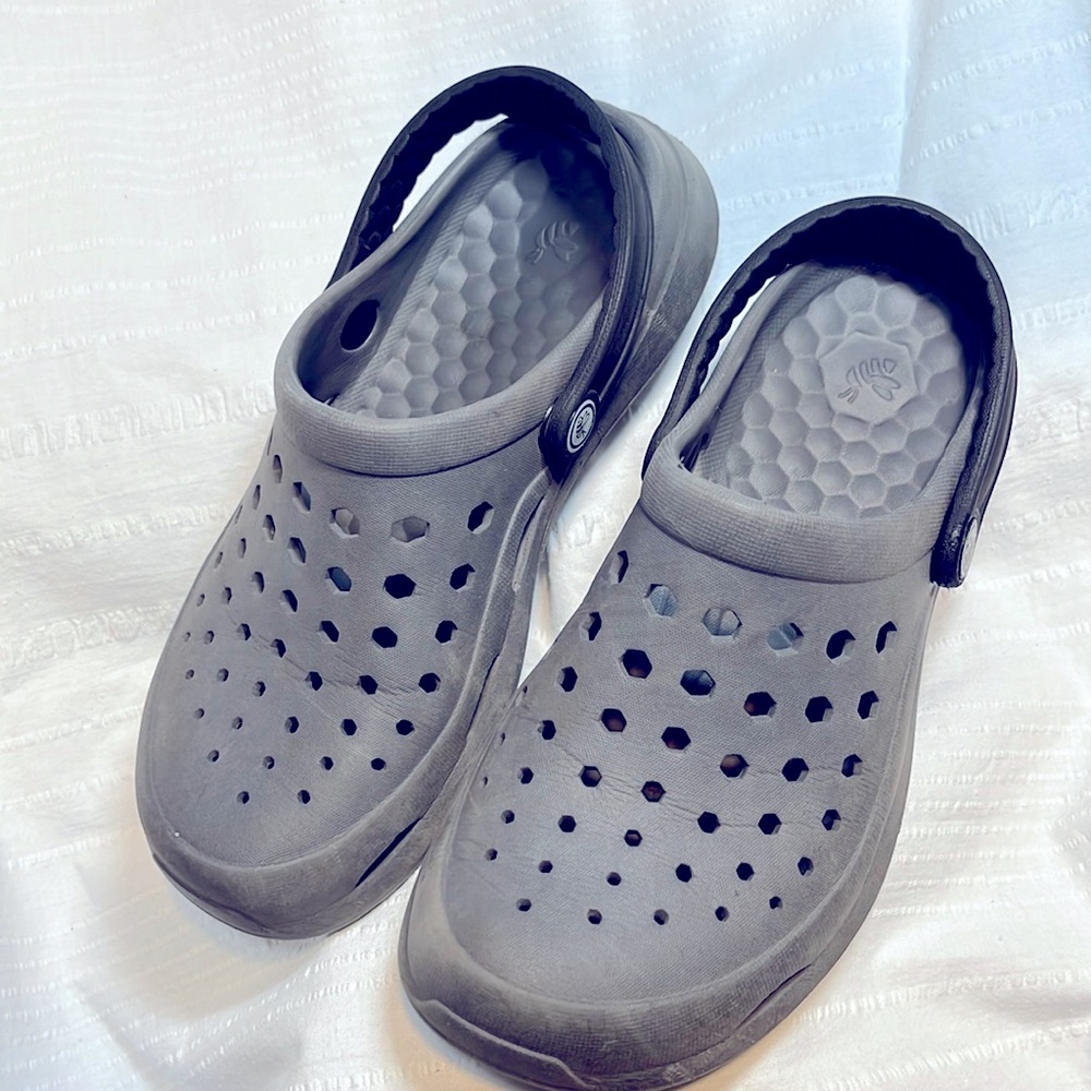 Joybees Kids Waterproof SANDALS Clogs J 5 Gray